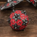 Metal Dice Of Red Choas