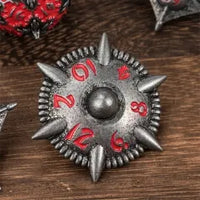 Metal Dice Of Red Choas