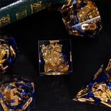 Kenku Gold Critical Role Inspired Dice Set